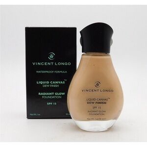 Vincent Longo Liquid Canvas Dew Finish Foundation - Radiant Glow SPF 15